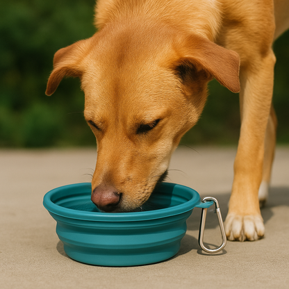bloop Bowl – The Ultimate Portable Bowl for Hydrated Adventures with Your Pup