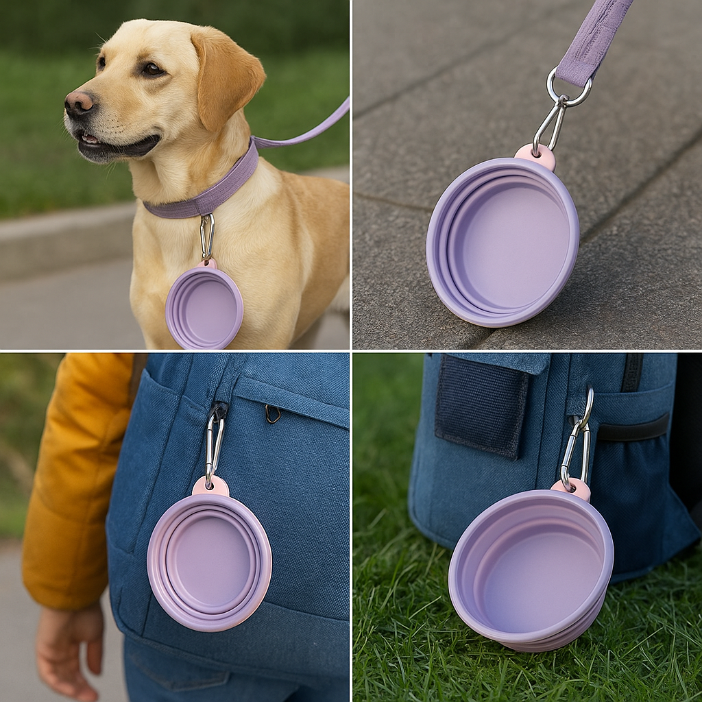 bloop Bowl – The Ultimate Portable Bowl for Hydrated Adventures with Your Pup